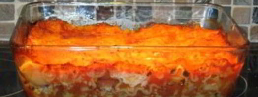 лазанья с курицей и помидорами. Шаг 9