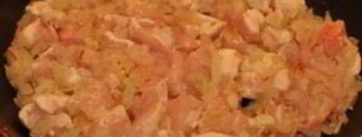 лазанья с курицей и шампиньонами. Шаг 2