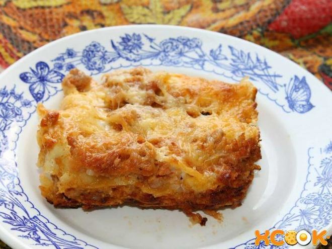Рецепт лазаний с мясным фаршем