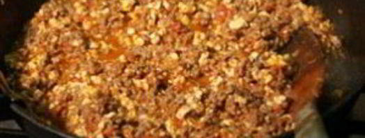 лазанья с мясом и овощами. Шаг 3