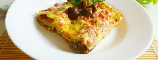 лазанья с опятами. Шаг 6