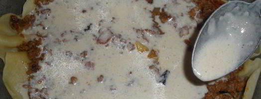 лазанья с соусом бешамель. Шаг 13