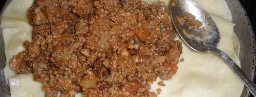 лазанья с соусом бешамель. Шаг 17