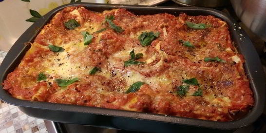 Лазанья с сыром в томатном соусе Nik KoLas