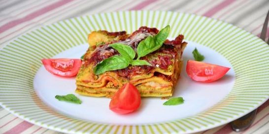 Лазанья с сыром