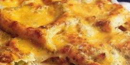 Лазанья с цветной капустой и сыром