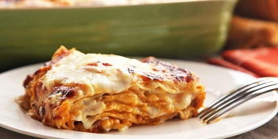 Лазанья с тыквой