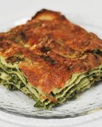 Лазанья со шпинатом