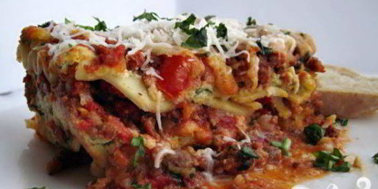 Лазанья Три сыра