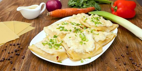 Лазанья в конвертиках