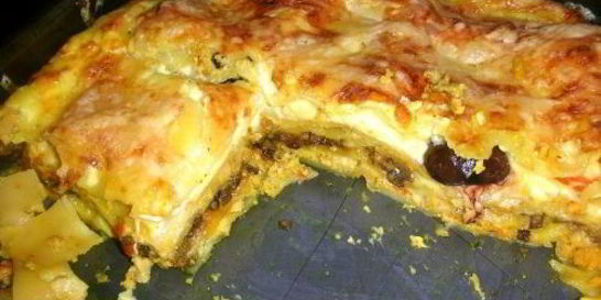 Лазанья в мультиварке