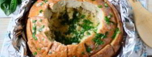 лазанья в цветущем хлебе. Шаг 4