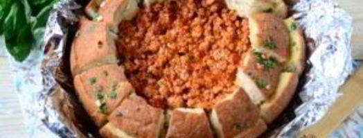 лазанья в цветущем хлебе. Шаг 5