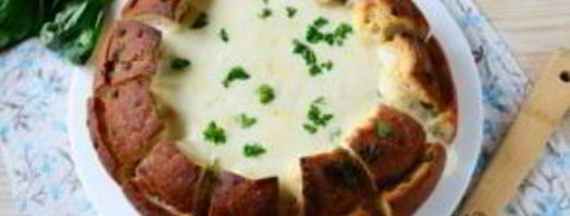 лазанья в цветущем хлебе. Шаг 8