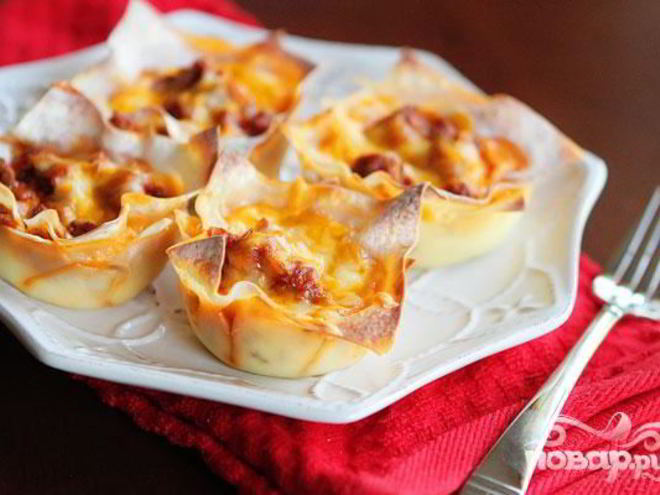 Рецепт мини-лазаний