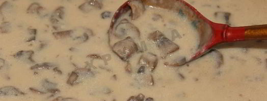 мясная лазанья с грибным соусом. Шаг 5