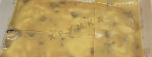 мясная лазанья с грибным соусом. Шаг 6