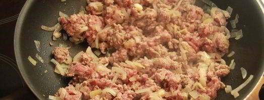 мясная лазанья со шпинатом. Шаг 2