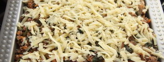 мясная лазанья со шпинатом. Шаг 9