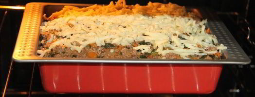 мясная лазанья со шпинатом. Шаг 10