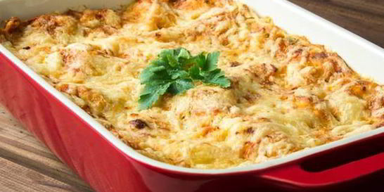 Овощная лазанья с маскарпоне