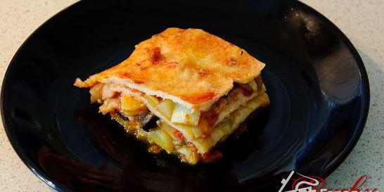 Овощная лазанья