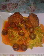 Диетическая Паста из цукини