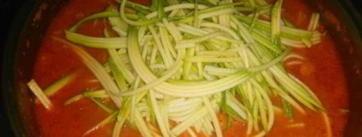 диетическая паста из цукини. Шаг 11