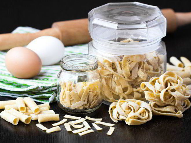 Рецепт домашней пасты