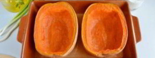 фаршированная тыква-спагетти курицей. Шаг 3