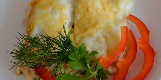 Каннеллоне под соусом Бешамель