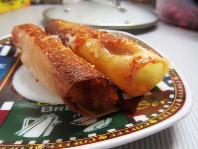 Рецепт каннеллонь болоньезе под сырным одеялом