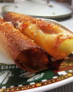 Каннеллони болоньезе под сырным одеялом