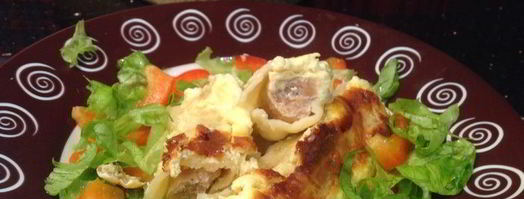 каннеллони с индейкой. Шаг 8