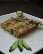 Каннеллони с творогом и сыром