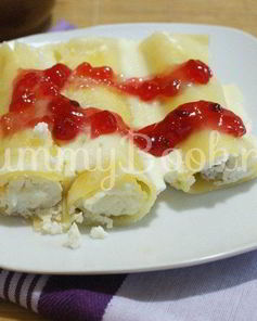 Каннеллони с творогом