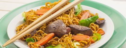 лапша с печенью. Шаг 9