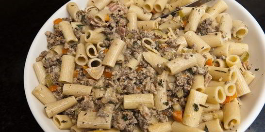 Макароны Болоньезе