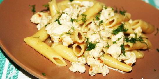 Макароны по-флотски с рубленной индейкой