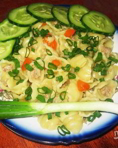 Макароны по-флотски в мультиварке Мулинекс