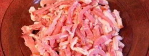 макароны под соусом карбонара. Шаг 2