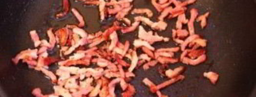 макароны под соусом карбонара. Шаг 4