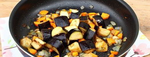 макароны с баклажанами и помидорами. Шаг 8