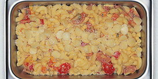 Макароны с баклажанами