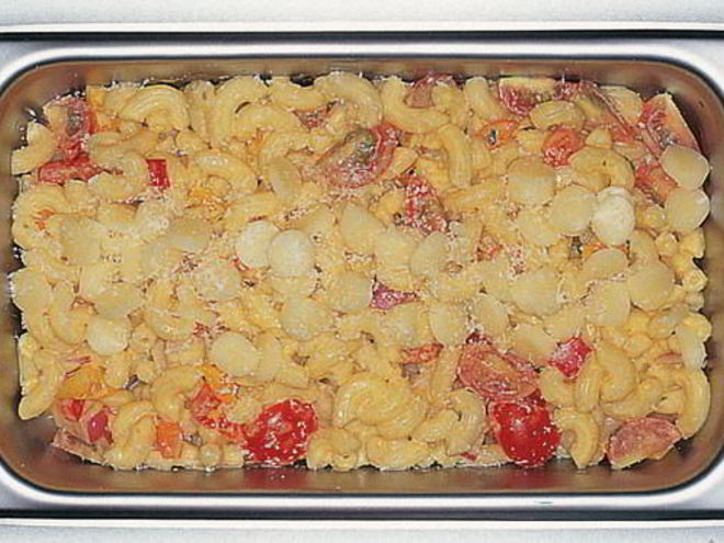 Рецепт макарон с баклажанами