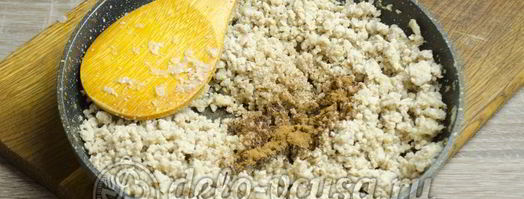 макароны с фаршем и корицей. Шаг 6