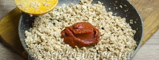 макароны с фаршем и корицей. Шаг 7