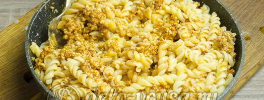 макароны с фаршем и корицей. Шаг 10