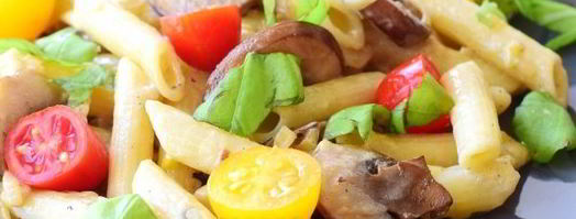 макароны с грибами в сливочном соусе. Шаг 13