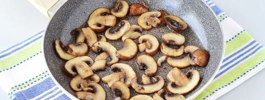 макароны с грибами в сливочном соусе. Шаг 5